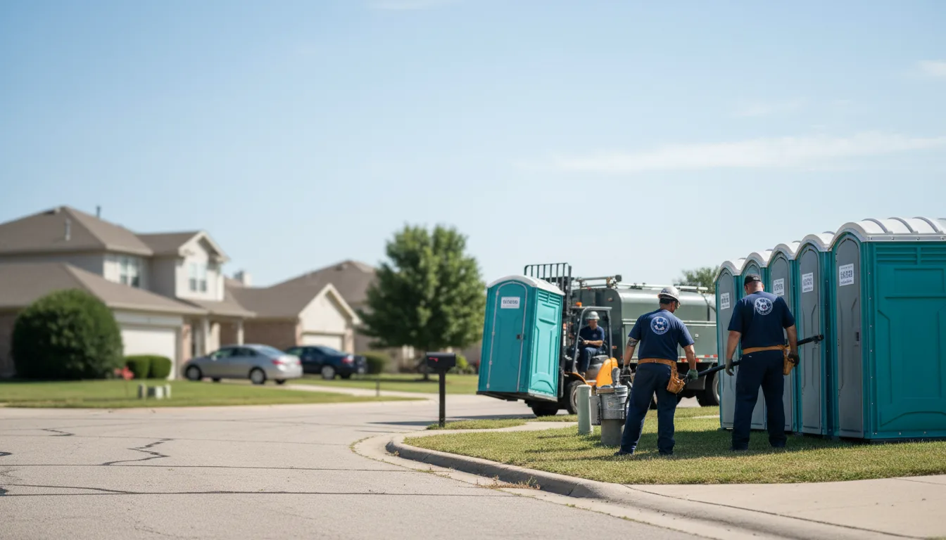 Porta Potty Rental in Gibsonville, NC near me